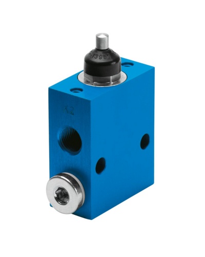 Direct-acting round head valve