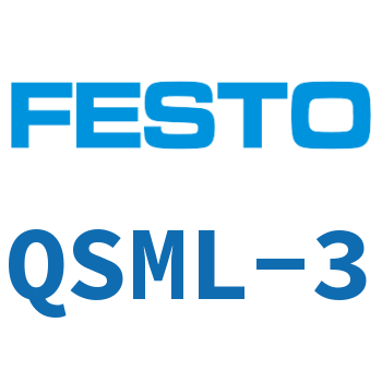 L-shaped quick-insertion threaded joint QSML-3
