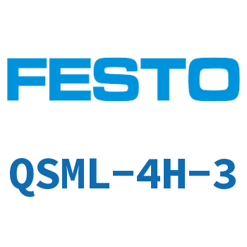 L-shaped quick-insertion threaded joint QSML-4H-3
