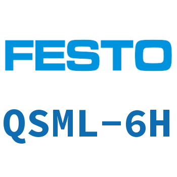 L-shaped quick-insertion threaded joint QSML-6H