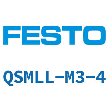 L-type quick plug-in threaded joint, extended type QSMLL-M3-4