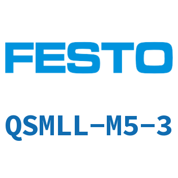 L-type quick plug-in threaded joint, extended type QSMLL-M5-3