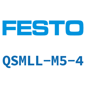 L-type quick plug-in threaded joint, extended type QSMLL-M5-4