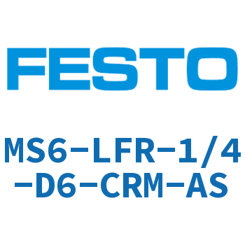 Filter pressure relief valve-MS6-LFR-1/4-D6-CRM-AS